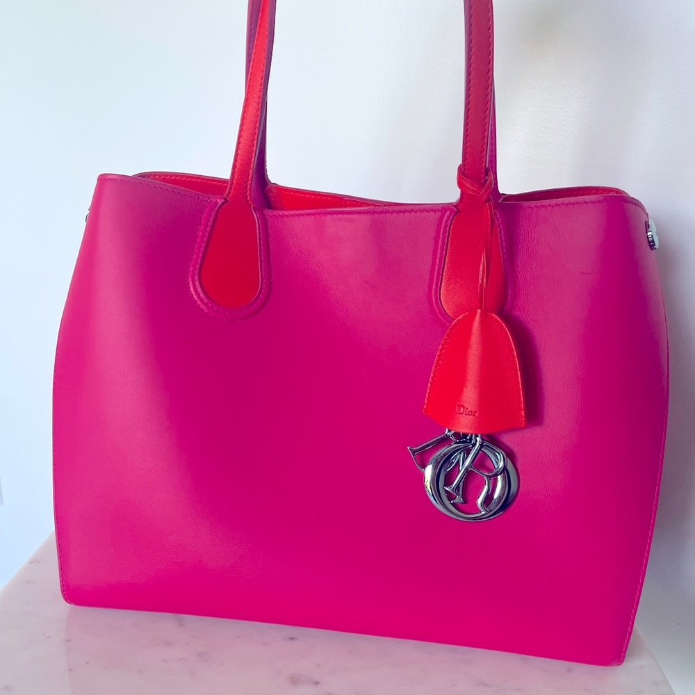 Dior Open Bar leather bag